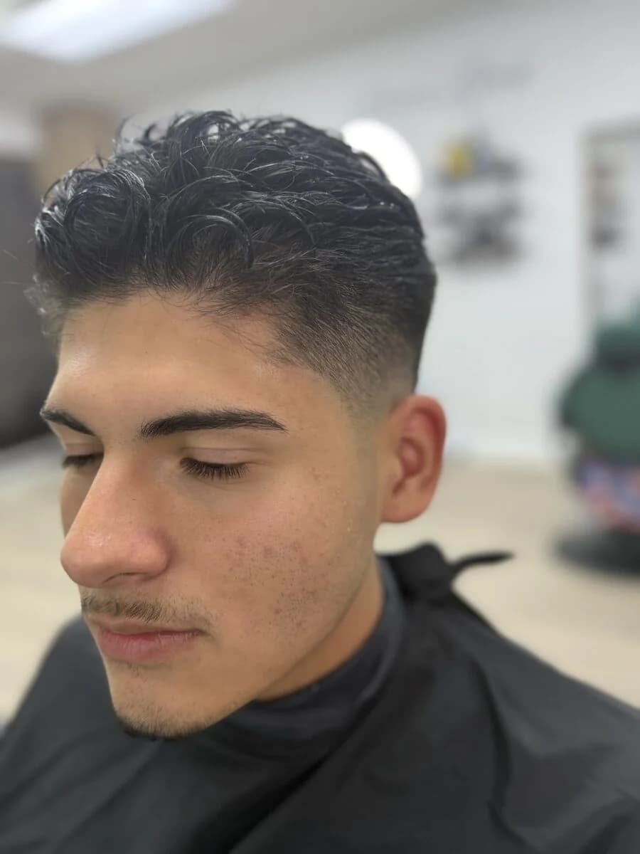 Textured crop fade — Blessed Barbershop Daphne AL