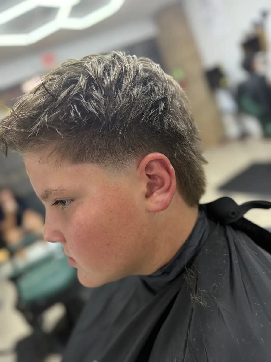 Kids textured cut — Blessed Barbershop Daphne AL